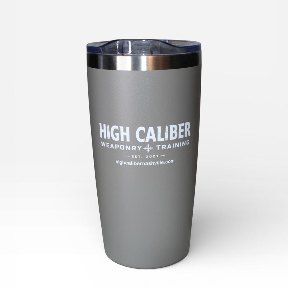 HC coffee tumbler matte gray
