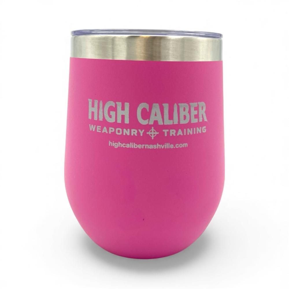 HC Wine Tumbler pink