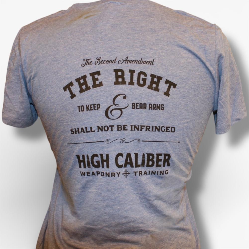 HC 2nd Amendment tee BLU-XL