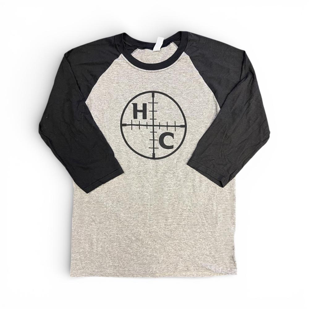 Baseball 3/4 sleeve BLK-L