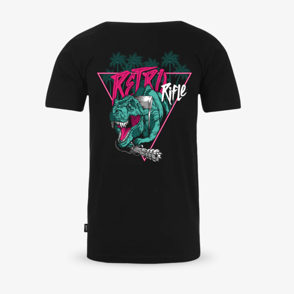 Retro Rifle Prehistoric Blue V2 3XL