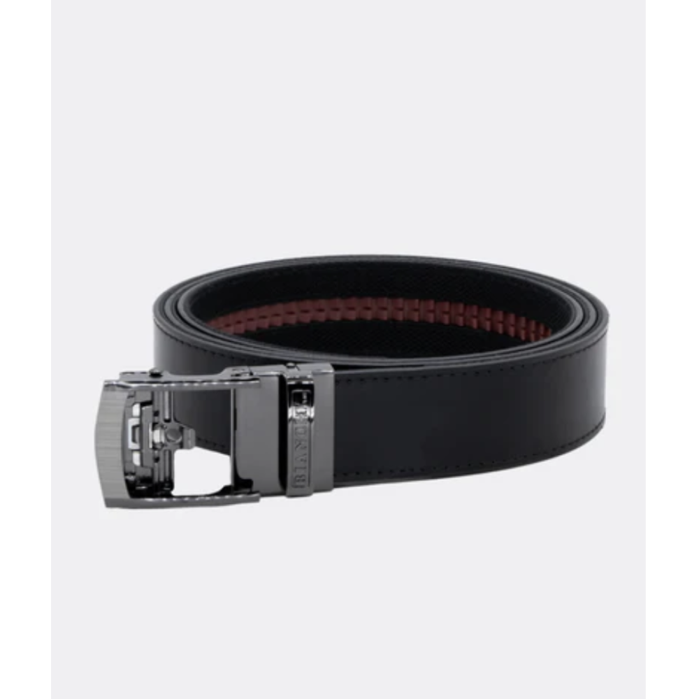 BIANCHI LEATHER - BLACK - EVERYDAY CARRY BELT