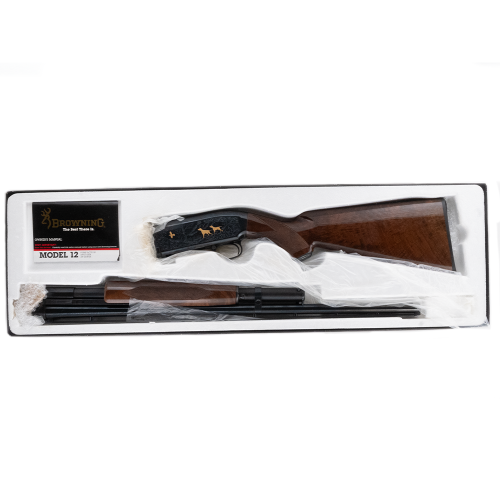 Browning Model 12 Pump Shotgun New in Box Grade 5 28 / 26" Browning Model 12 Pump Shotgun New in Box Grade 5 28 / 26"