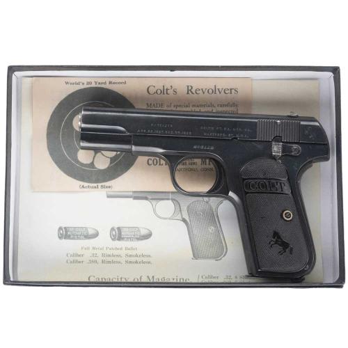 Colt Model 1903 Pocket Hammerless .32 ACP (1918 production)