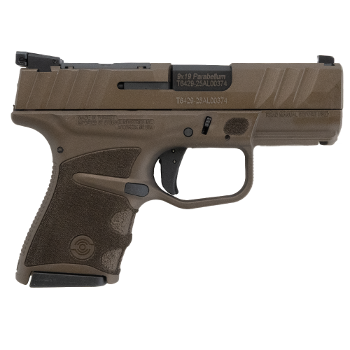 Stoeger STR MC Pistol 37001, 9mm, Quick Read 3-Dot Sights, Midnight Bronze, 13+1