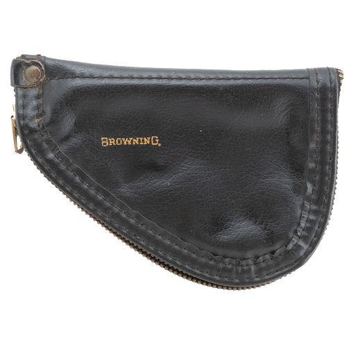 BROWNING BABY LIGHTWEIGHT NICKEL WITH PEARL GRIPS MADE IN 1966, 25 ACP