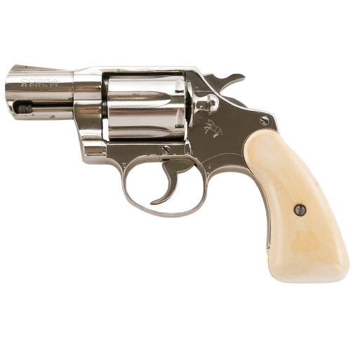 COLT COBRA MADE IN 1975, REAL IVORY GRIPS. 38 SPL