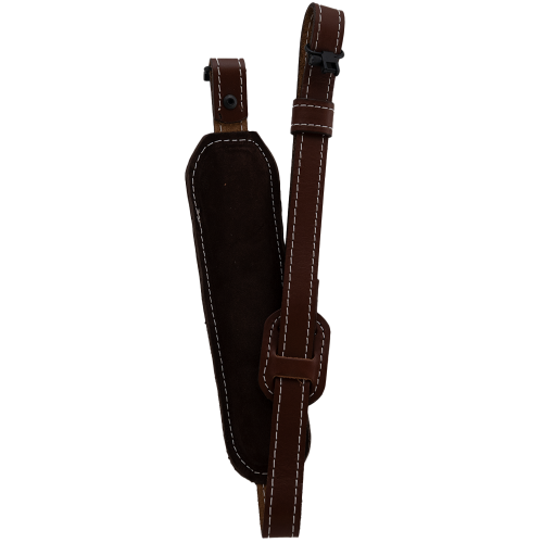 BROWN LEATHER DIAMOND 8 INLAY
