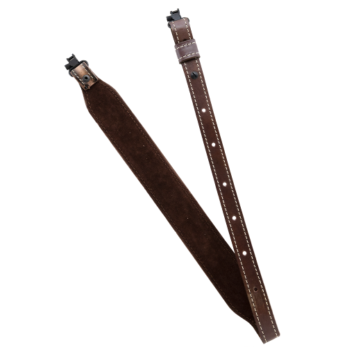BROWN LEATHER DIAMOND 8 INLAY