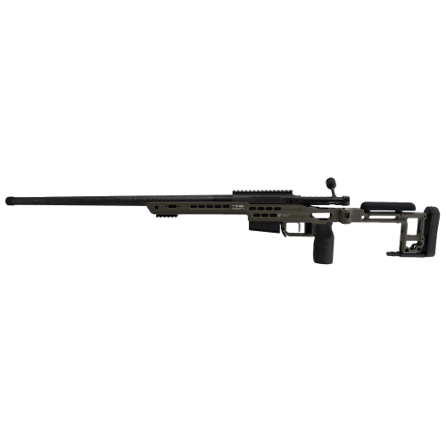 Masterpiece Arms BA Ultra Lite Hunter 6.5 Creedmoor 24" Carbon Fiber Sendero – Folding Green Stock