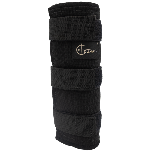COLE-TAC, SUPPRESSOR COVER, BLACK 6"