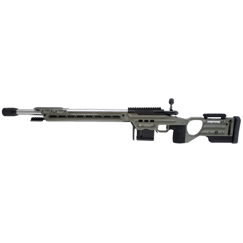 Masterpiece Arms Matrix Pro II Rimfire .22 LR 26" 1:16 Twist – Green Chassis, MEVG Grip