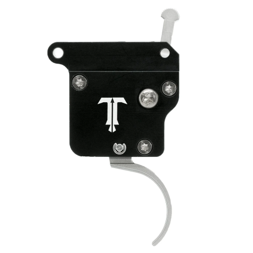 TriggerTech Rem 700 Rough Diamond Triggers Rem700 Rough Diamond - Right Hand, Black Flat Lever, No Bolt Release Black R70-SAB-02-TNF