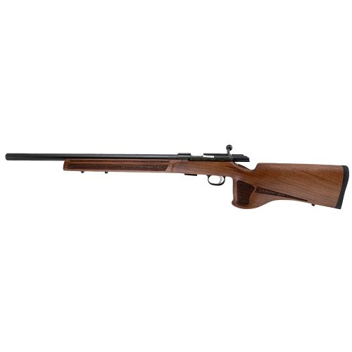 CZ-USA 457 Varmint MTR .22 LR Bolt Action Rifle – 16" Nitride Barrel, Walnut Stock
