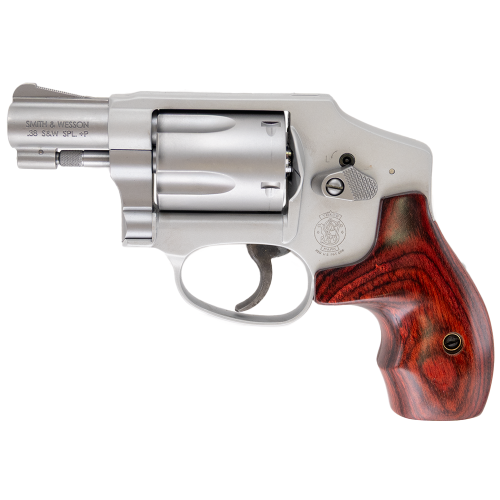 Smith & Wesson Model 642 Ladysmith .38 Special Revolver – 1.87" Barrel, Wood Grips, 5-Round