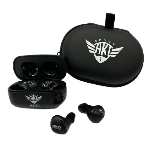 AK Blackout TWS Bluetooth Earbuds – Electronic Hearing Protection, Noise Cancelling, NRR 25dB