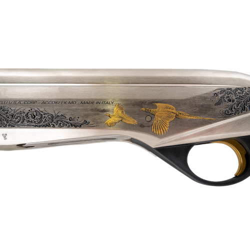 Benelli Montefeltro Silver Featherweight 12 Gauge Shotgun – 28" Barrel, 3" Chamber