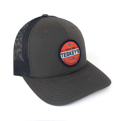 Teskey's Outdoors Icon Cap - Charcoal/Navy