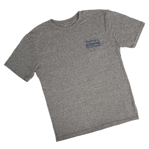 Teskey's Outdoors Fly Fishing Tee - Heather Grey