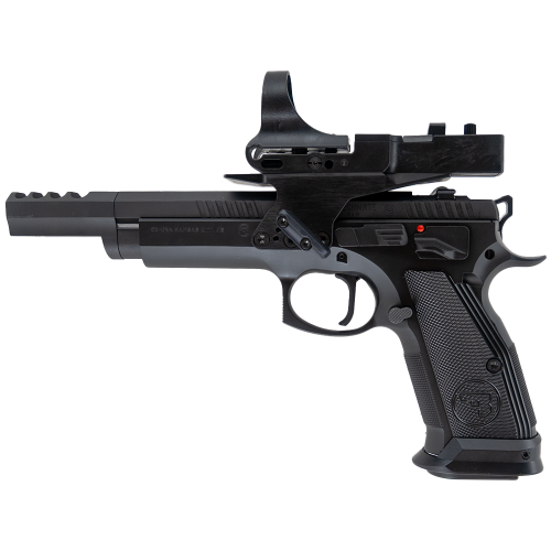 CZ 75 Czechmate 9mm Competition Pistol with C-More Red Dot & Compensator