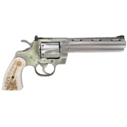 COLT PYTHON WITH REAL STAG GRIPS MADE IN 1982 .357 MAG