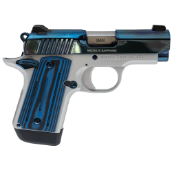 Kimber Micro 9 Sapphire 9mm Semi Auto Pistol - 6 Rounds