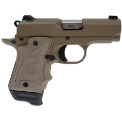 Kimber Micro 9 Desert Range 9mm Semi Auto Pistol - 7+1 Rounds