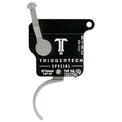TriggerTech Rem 700 Rough Diamond Triggers Rem700 Rough Diamond - Right Hand, Black Flat Lever, No Bolt Release Black R70-SAB-02-TNF