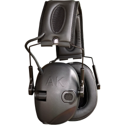 AK Premium Electronic Earmuff ATK1 Sport – 25 NRR Shooting Hearing Protection w/ Sound Amplification