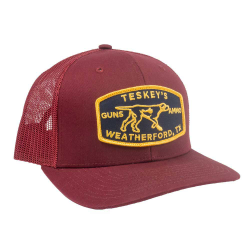 Teskey's G&A Pointer Cap - Cardinal