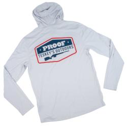 Teskey's Outdoor Target Proof Performance Hoodie - Pearl