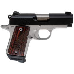 Kimber Micro 9 Semi Auto Pistol 9mm Two-Tone with Rosewood Grips