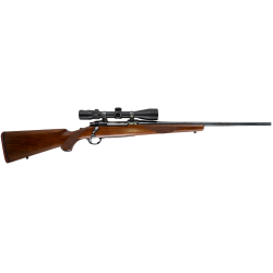 Ruger M77 Tang Safety Red Pad .270 Winchester Bolt-Action Rifle with Scope