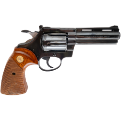 Colt Diamondback Nickel .38 Special Revolver with Original Matching Box & Paperwork