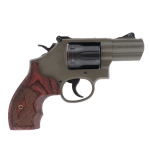 Smith and Wesson PC Model 19 Carry Comp Revolver 14451, 357 MAG +P, 2.50in, Rosewood Checkered, PowerPort Vented Finish, 6 Rds