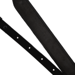 BROWN LEATHER DIAMOND 8 INLAY