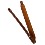 BROWN LEATHER DIAMOND 8 INLAY