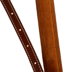 BROWN LEATHER DIAMOND 8 INLAY