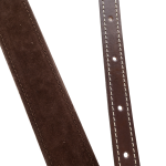 BROWN LEATHER DIAMOND 8 INLAY