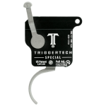 TriggerTech Rem 700 Rough Diamond Triggers Rem700 Rough Diamond - Right Hand, Black Flat Lever, No Bolt Release Black R70-SAB-02-TNF