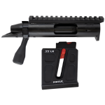 BOLT FACE: 22LR
RIGHT HAND, BOLT KNOW: SPIRAL EXTENDED, RAIL: 30 MOA,