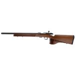 CZ-USA 457 Varmint MTR .22 LR Bolt Action Rifle – 16" Nitride Barrel, Walnut Stock