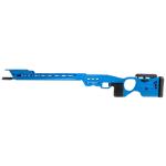 Masterpiece Arms Matrix Pro II Chassis – Short Action RH, NRA Blue Precision Rifle Chassis