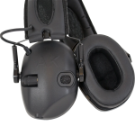 AK Premium Electronic Earmuff ATK1 Sport – 25 NRR Shooting Hearing Protection w/ Sound Amplification