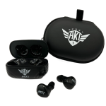 AK Blackout TWS Bluetooth Earbuds – Electronic Hearing Protection, Noise Cancelling, NRR 25dB