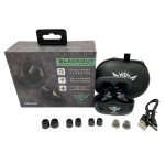 AK Blackout TWS Bluetooth Earbuds – Electronic Hearing Protection, Noise Cancelling, NRR 25dB