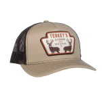 Teskey's Outdoors Patch Cap - Khaki/Coffee