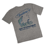Teskey's Outdoors Fly Fishing Tee - Heather Grey