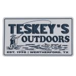 Teskey's Outdoors Fishing Sticker