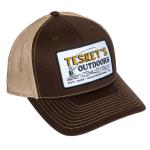 Teskey's Outdoor Fly Fishing Cap - Brown/Khaki